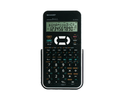 SHARP Calculatrice scientifique, 1 unité, EL531XTBWH