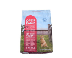 Dry cat food, wild salmon…