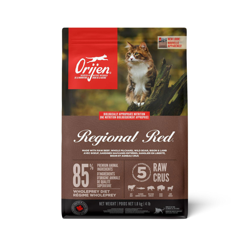 Orijen Nourriture sèche Regional Red pour chats…