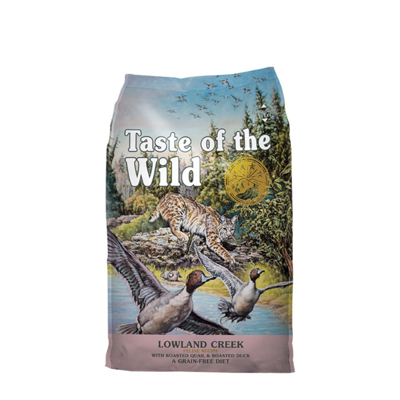 Taste of the Wild Formule Lowland Creek pour chat, caille …