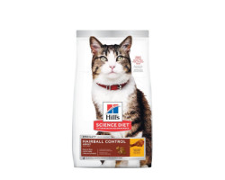 “Hairball Control” dry food with…