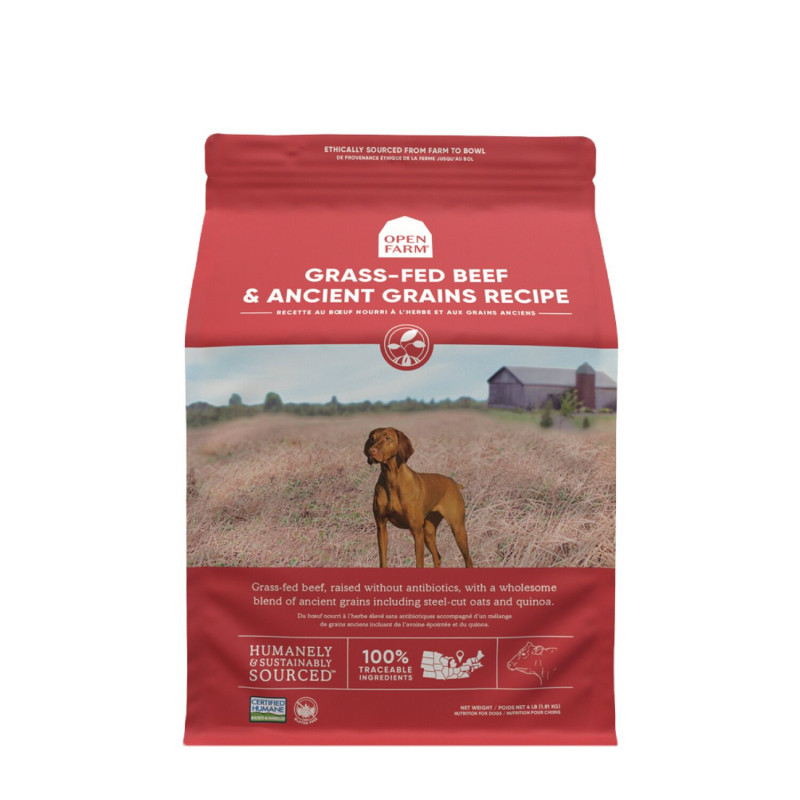 Beef and ancient grains formula for dogs…