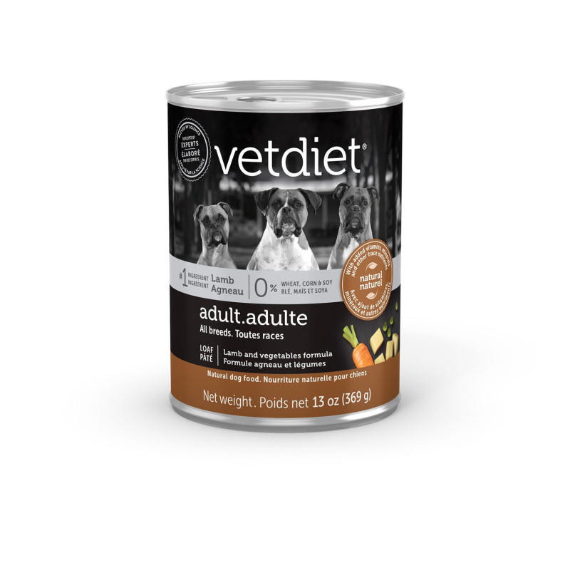 Lamb and vegetable pâté for dogs