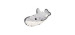 Shark plush toy for dogs