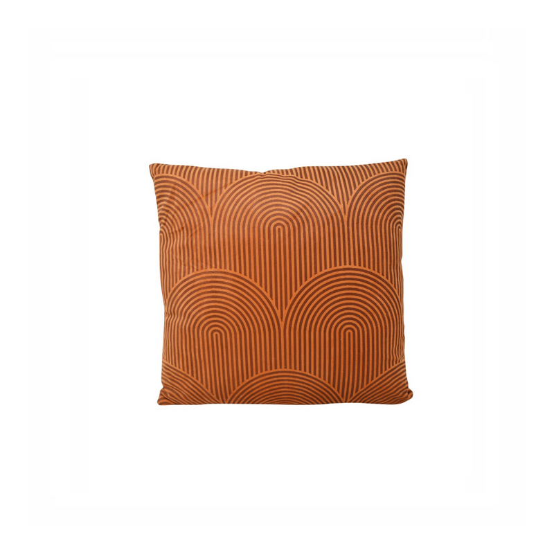 Coussin Arches orange