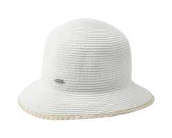 Canadian Hat Chapeau cloche court avec détail en raphia Clailie - Femme