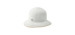 Clailie short cloche hat with raffia detail - Women's
