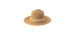 Canadian Hat Fedora pliable avec détails en paille Florent - Unisexe