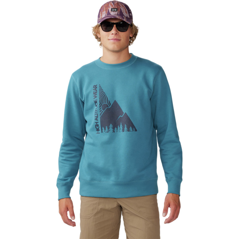 Jagged Peak Crewneck Sweater - Men's