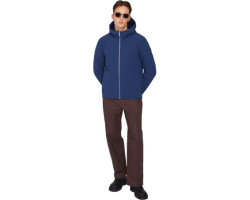 Carter Lightweight Insulated Hooded Coat - Fitted and Straight - Men
