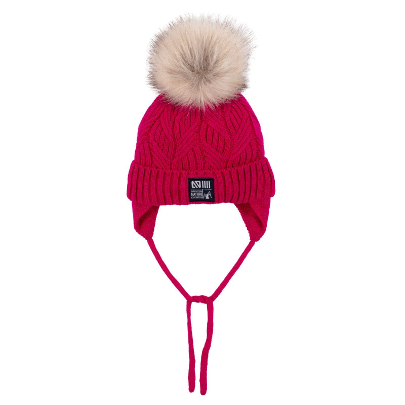 Pink Knit Hat 12/24m