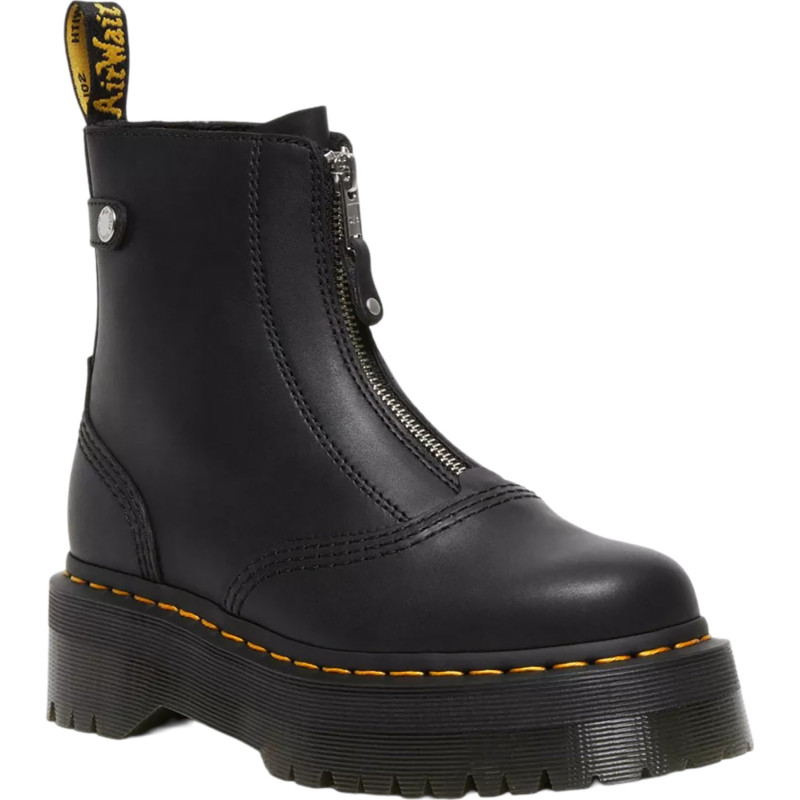 Sendal Jetta leather zip-up platform boots - Women's
