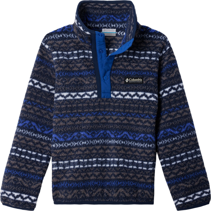 Helvetia II Printed Snap-Button Fleece Sweatshirt - Youth