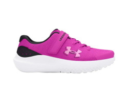 Pre-School UA Surge 4 AC Running Shoes - Girls