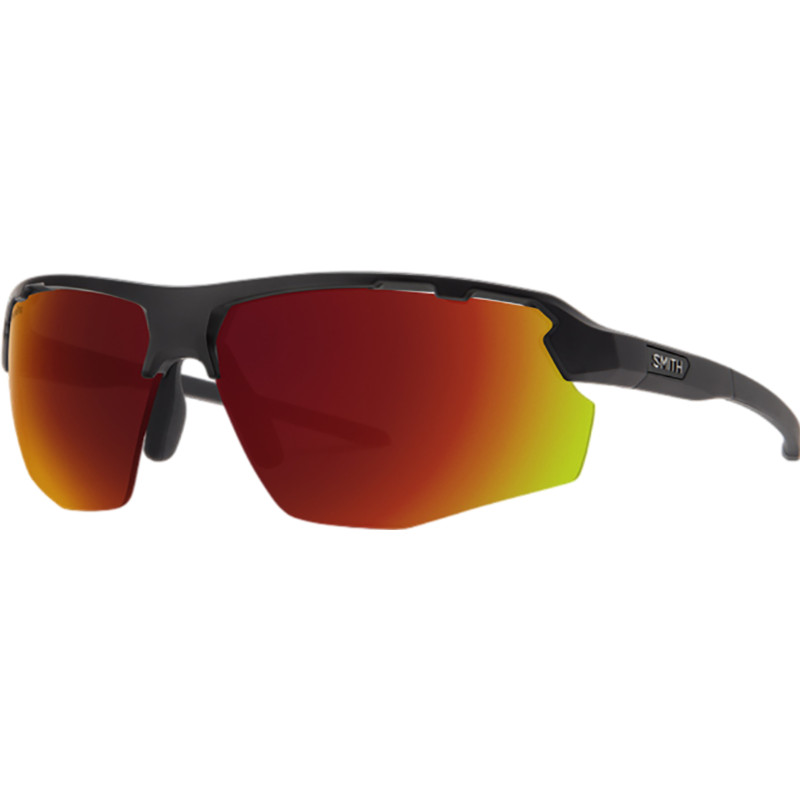 Resolve Sunglasses - Matte Black - ChromaPop Red Mirror Lenses - Unisex
