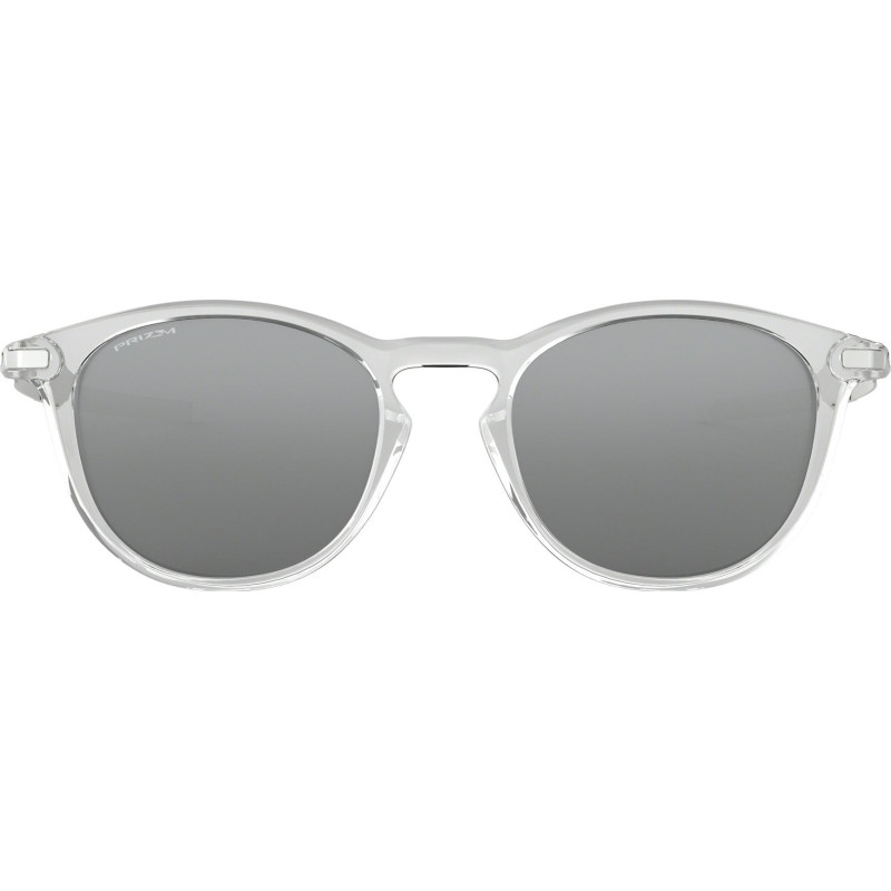 Pitchman R Sunglasses - Polished Clear - Prizm Black Iridium Lenses