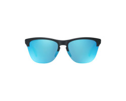 Frogskins Lite Sunglasses - Matte Black and Clear - Prizm Sapphire Iridium Lenses