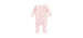Maman par Petit Lem Pyjama Imprimé Coeurs 0-24mois