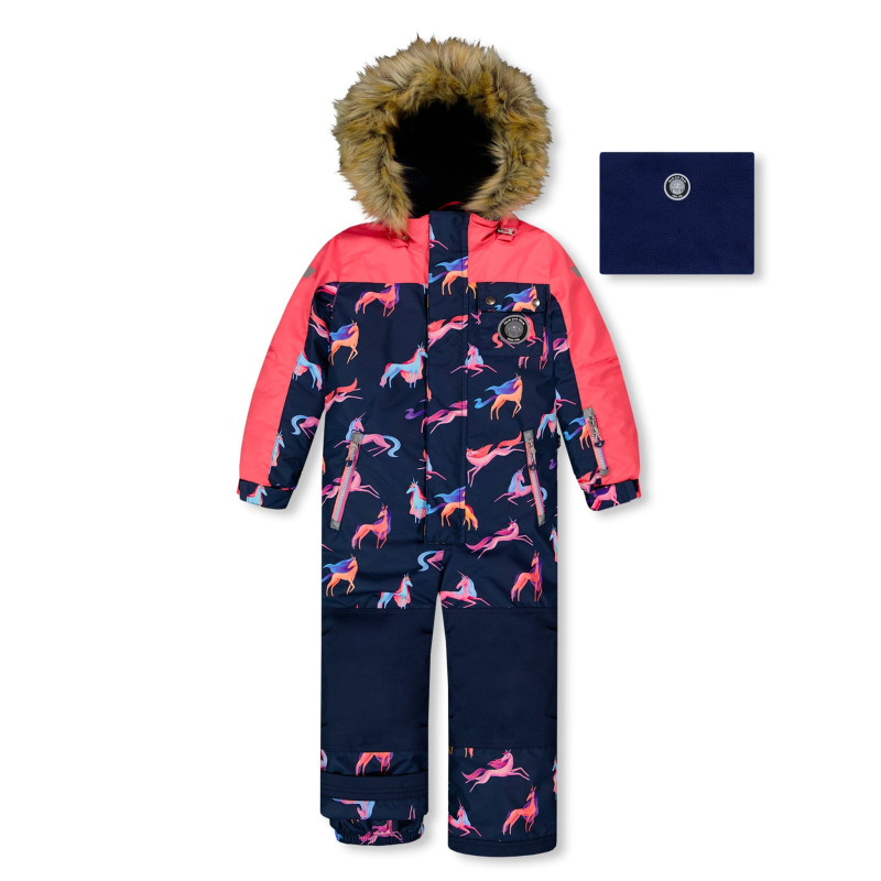 One-Piece Unicorn Snowsuit 2-6 years