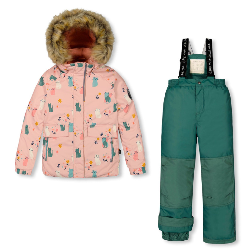 Two-Piece Snowsuit Cats 2-8 years