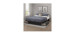 Step One Double / Large Platform Bed - Gray Oak