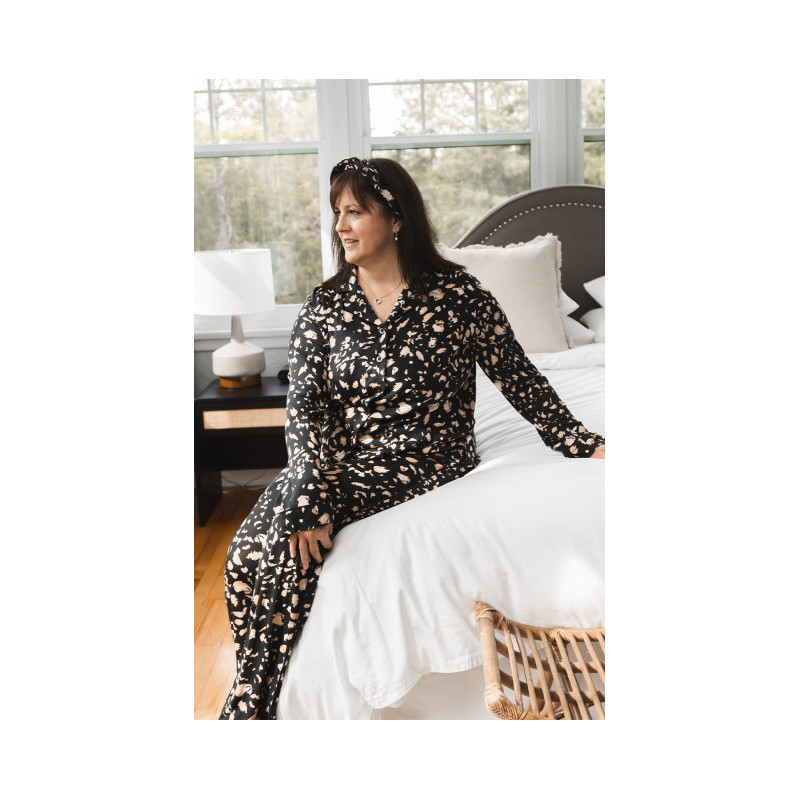 PJ Salvage Pyjama à pantalon long - BLACK CHEETAH