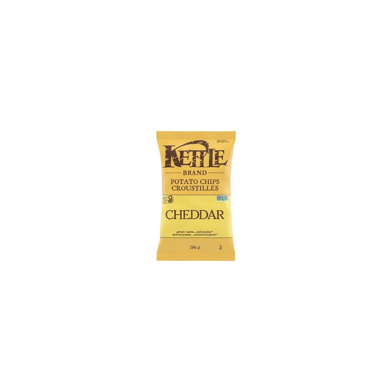 Kettle Brand / 198 g Croustilles - Cheddar