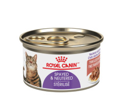 Wet food for sterile adult cats…