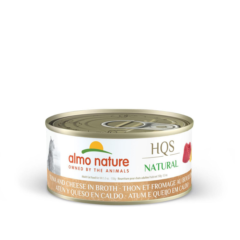 Tuna and cheese in “HQS Natura” broth…