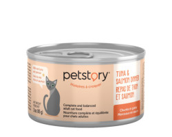 Petstory Nourriture humide pour chats, thon et sa…