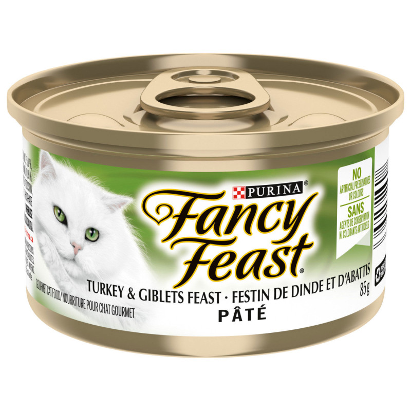 Wet food with turkey and giblets…
