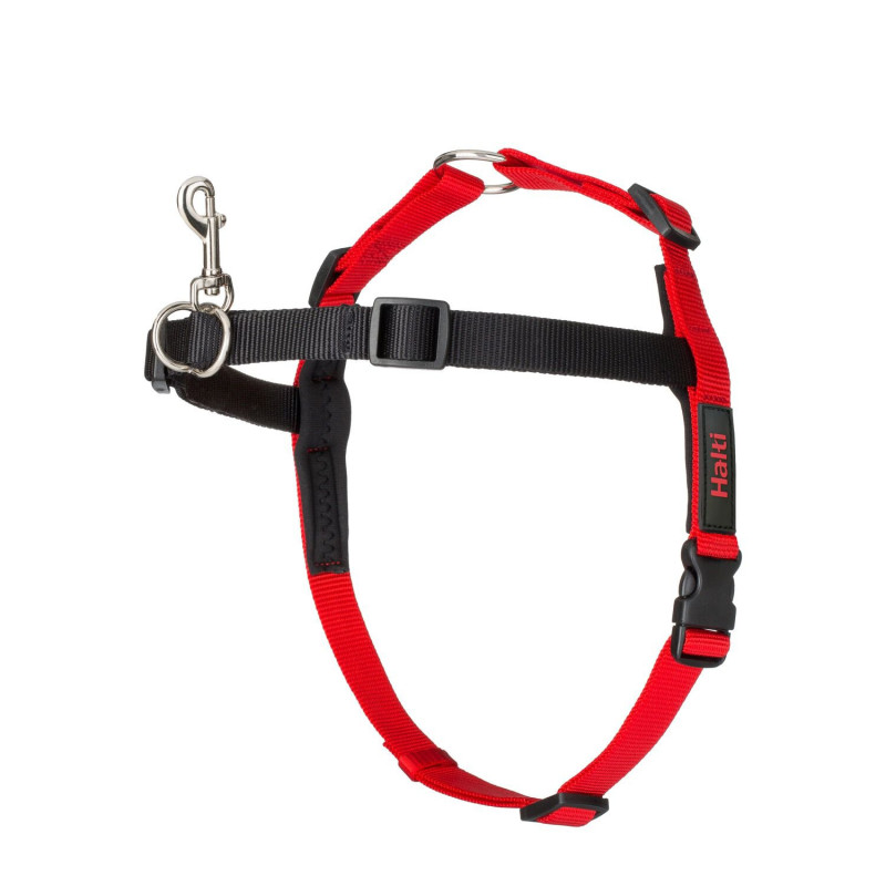 Black and red control harness *Halti…