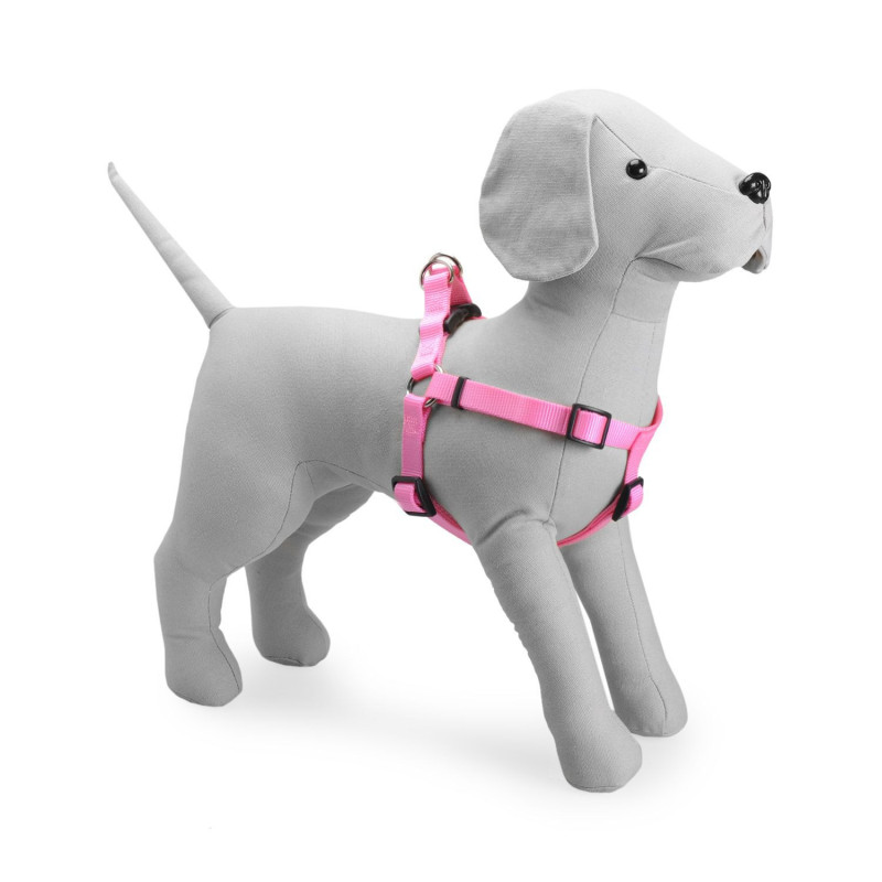 Pink nylon harness