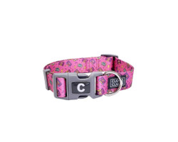 “Cassette” printed collar for dogs