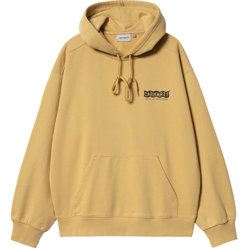 Stamp Fleece Hooded Sweatshirt - Men's