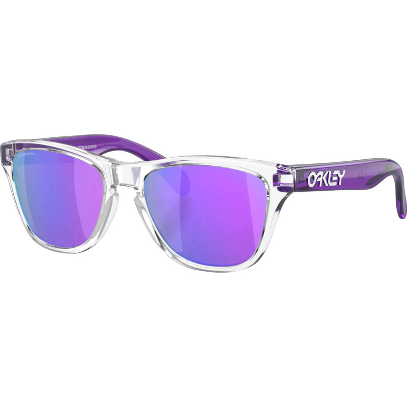 Frogskins XXS Sunglasses - Clear - Prizm Violet Iridium Lenses - Child