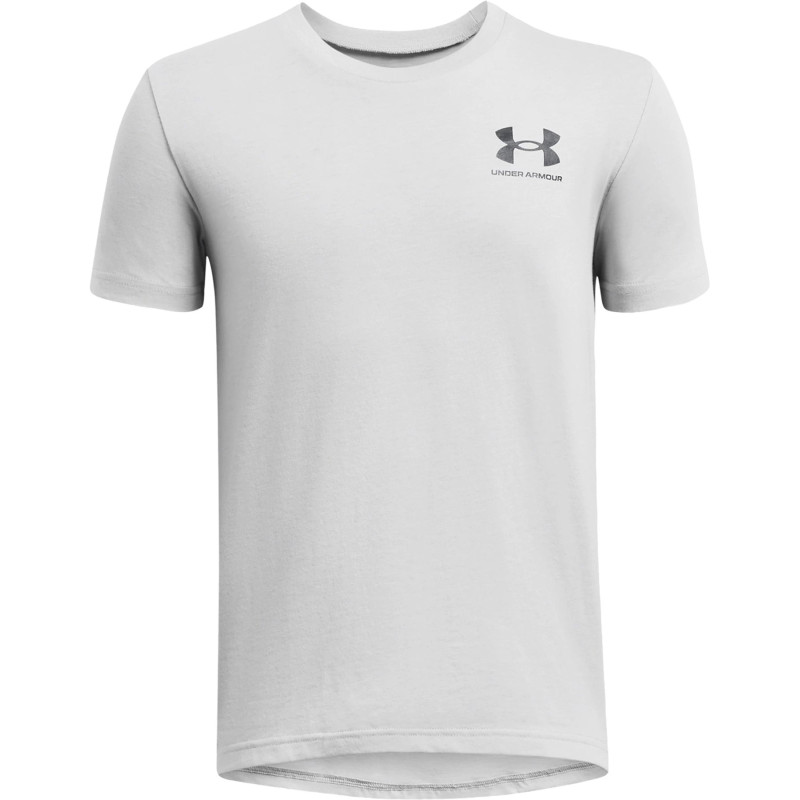 UA Left Chest Logo Short Sleeve T-Shirt - Boys