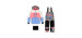 Two-Piece Snowsuit Teknik Flowers 10-12 years