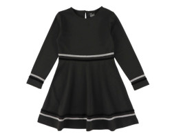 Chat Botté Robe Mélodie Noire 2-8ans