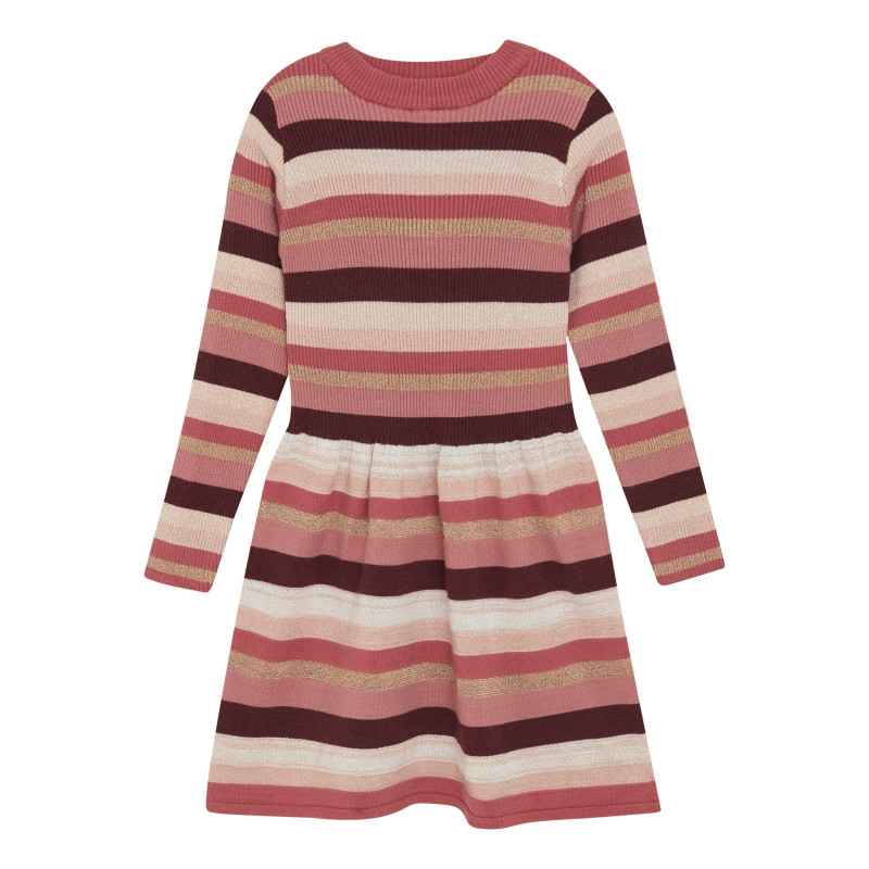 Striped Knit Dress, 3-8 years