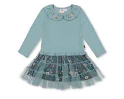 Deux par Deux Robe Mesh Edelweiss 3-8ans