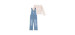 2 Piece Overalls Set 2-4 years