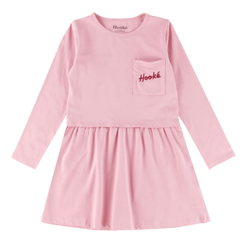 Deer Long Sleeve Pocket Dress 2-14 years