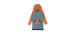 Wind Bird Hooded Dress, 3-8 years