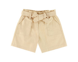 Plain Garden Shorts Beige...