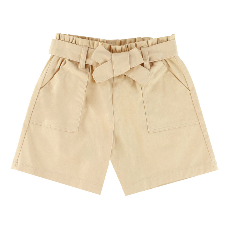 Plain Garden Shorts Beige 2-8 years