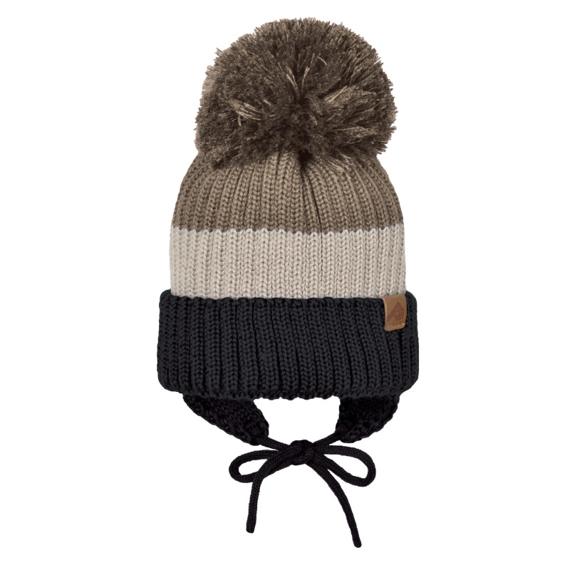 Khaki Knit Hat 2-6 years