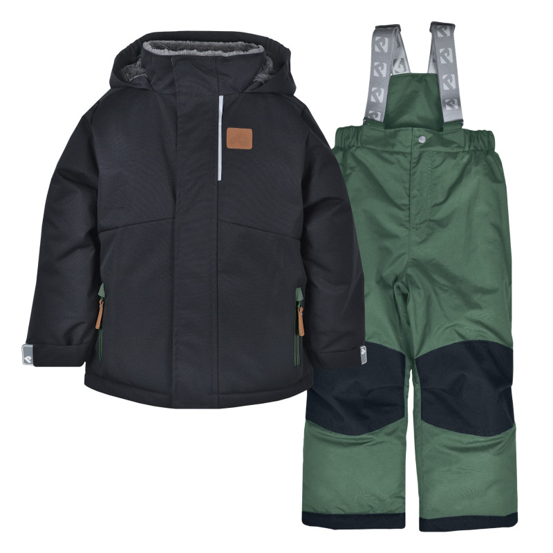 Two-Piece Snowsuit Black 2-6 years