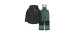 Two-Piece Snowsuit Black 2-6 years