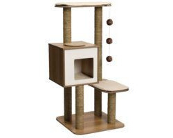 Meuble pour Chats V-High Base – Griffoir Vesper